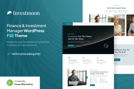 Investmoon – Finance & Investment Manager WP Theme