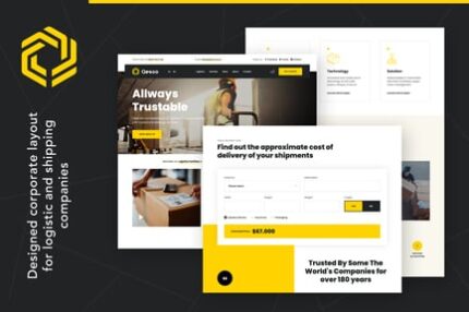 Qesco | Logistic Shipping Company WordPress Theme