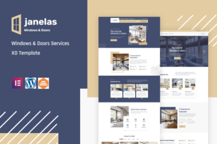 Janelas – Windows & Doors Services WordPress Theme