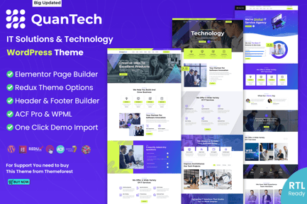 IT Solutions & Technology WordPress Theme