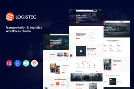 Logistec - Transportation & Logistics WordPress