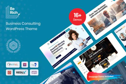 Berich - Consulting Corporate WordPress Theme