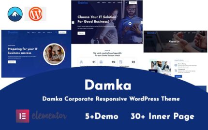 Damka Kurumsal Duyarlı WordPress Teması