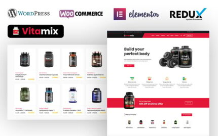 Dawa - Spor ve Fitness Beslenme ve Takviyeler Mağazası WooCommerce Teması