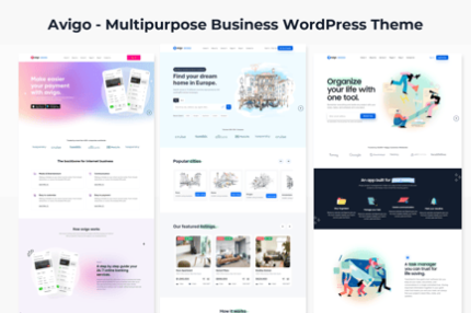 Avigo - Multipurpose Business WordPress Theme