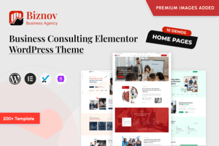 Biznov - Business Consulting WordPress Theme