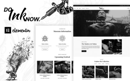 Doinknow - Dövme Salonu WordPress Teması