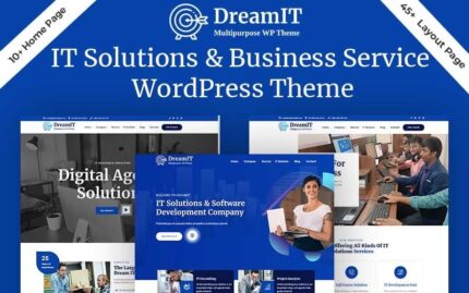 DreamIT BT Çözümleri Şirketi Hizmet WordPress Teması