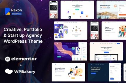 Rakon - Creative Multi-Purpose WordPress Theme