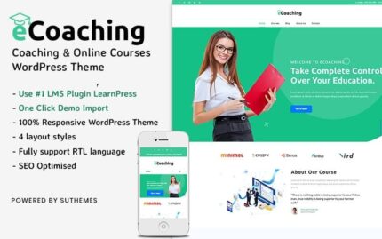 eCoaching - Koçluk ve Çevrimiçi Kurslar WordPress Teması