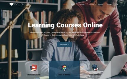 Edura - LearnPress Eğitim WordPress Teması