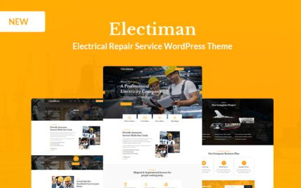 Electiman - Elektrik Onarım Servisi WordPress Teması