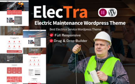 Electra Elektrik Bakım Servisi WordPress Teması