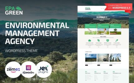 Epa Green - Çevresel Duyarlı WordPress Teması