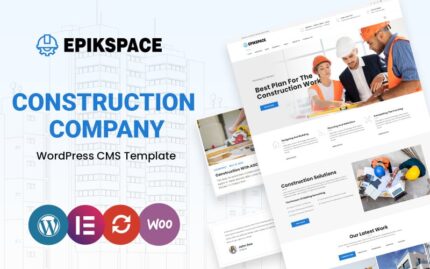 Epikspace - Endüstri ve İnşaat WordPress Teması