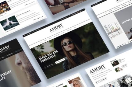 Amory Blog - A Responsive WordPress Blog Theme