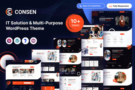 Consen - IT Solution & Business WordPress Theme