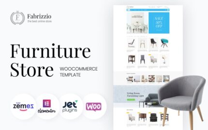 Fabrizzio - Mobilya Mağazası WooCommerce Teması