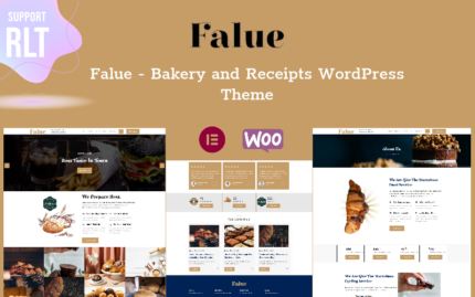 Falue - Fırın Gıda WordPress Teması