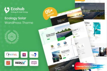 Ecohub - Ecology Solar WordPress Theme