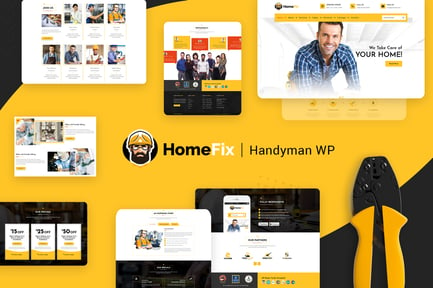 HomeFix - Handyman, Maintenance WordPress Theme