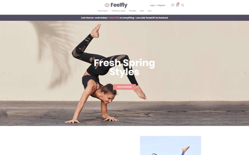 Feelfly - Moda Mağazası E-Ticaret Modern Elementor WooCommerce Teması