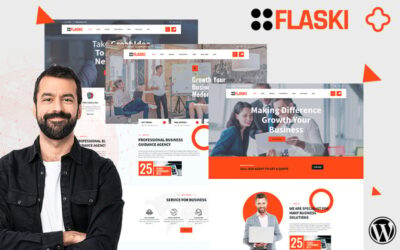 Flaksi Modern Kolay Çok Amaçlı Danışmanlık WordPress Teması