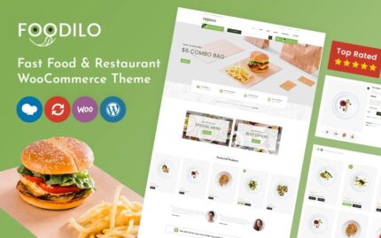 Foodilo - Hızlı Yemek ve Restoran Mağazası WooCommerce Teması