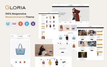 Gloria - Duyarlı WooCommerce Şablonu WooCommerce Teması