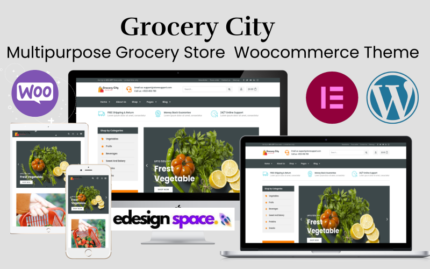 Grocery City - Çok Amaçlı Bakkal veya Mağaza Woocommerce Ve Wordpress Teması WooCommerce Teması