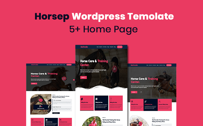 Horsep - Binicilik ve At Binme, Yarış WordPress Teması