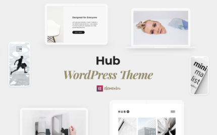 Hub - Yaratıcı ve İş Amaçlı Çok Amaçlı Elementor WordPress Teması