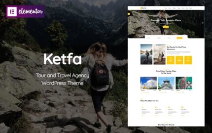 Ketfa – Tur ve Seyahat Acentesi WordPress Teması