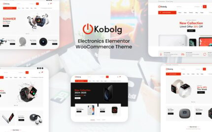 Kobolg - Elektronik Elementor WooCommerce Teması