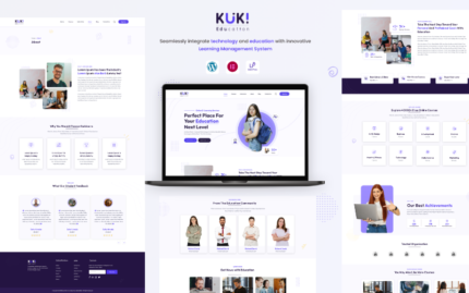 Kuki | LMS Eğitim WordPress Teması