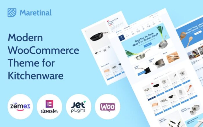 Maretinal - WooCommerce Ev Ürünleri Şablonu WooCommerce Teması