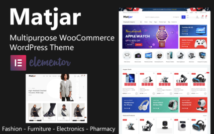 Matjar - Çok Amaçlı WooCommerce WordPress Teması WooCommerce Teması