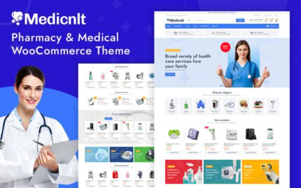 Medicnlt - Eczane ve Tıbbi Mağaza WooCommerce Teması