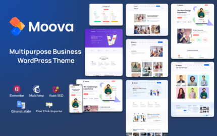 Moova - Çok Amaçlı İş WordPress Teması