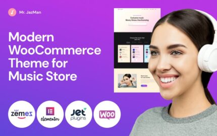 Bay JazMan - Müzik Mağazası WooCommerce Teması