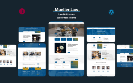 Mueller Hukuku - Hukuk ve Avukatlar WordPress Teması