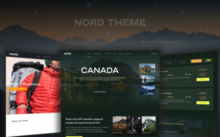 Nord Tours ve Seyahat Woocommerce Wordpress Teması WordPress Teması