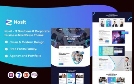 Nosit BT Çözümleri ve Kurumsal İş WordPress Teması