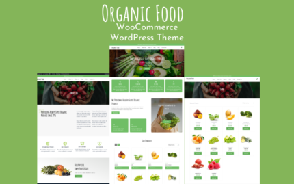 Organik Gıda WooCommerce WordPress Teması WooCommerce Teması