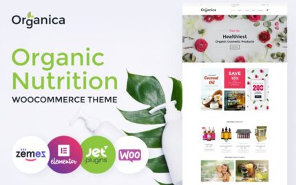 Organica - Organik Gıda, Kozmetik ve Biyoaktif Beslenme WooCommerce Teması