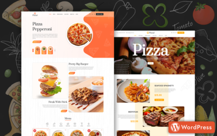 Pizzal - Hızlı Yemek ve Restoran WordPress Teması WooCommerce Teması