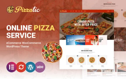 Pizzalic - Pizza ve Fast Food Restoran WooCommerce Teması