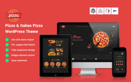 Pizzo - İtalyan Pizza WordPress Teması WooCommerce Teması