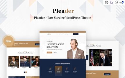 Pleader - Hukuk Servisi Duyarlı WordPress Teması