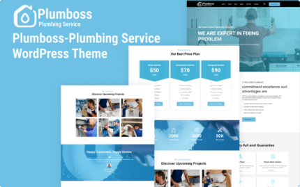 plumboss - Tesisat Hizmeti Wordpress Teması WordPress Teması